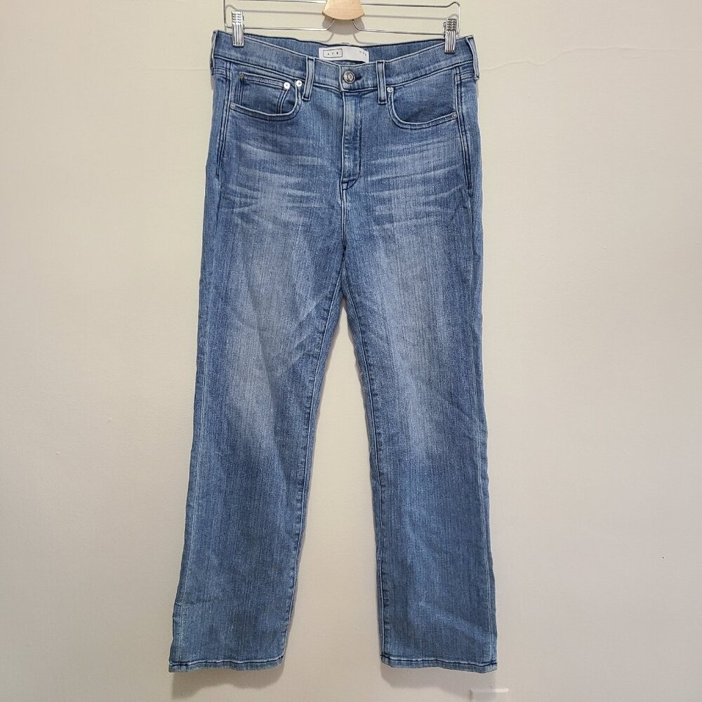 AYR Women's Straight Leg THE POP Jeans Blue size 32 L
